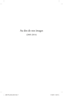 Au dos de nos images II (2005-2014), de Luc Dardenne