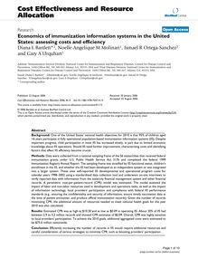 Economics of immunization information systems in the United States: assessing costs and efficiency