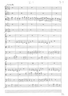 Partition III - Threnos pro M L - Passacaglia dolorosa, corde quintette pour Monika Lang