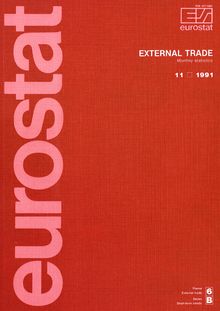 EXTERNAL TRADE. Monthly statistics 11 1991