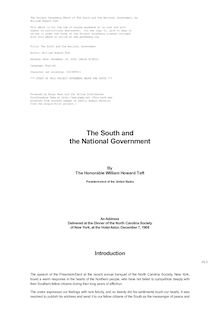 The South and the National Government