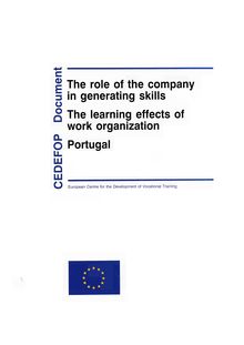 The role of the company in generating skills