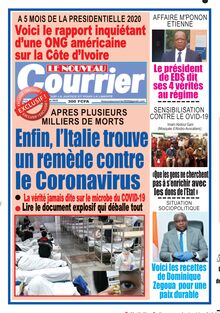 Le Nouveau Courrier n°2121 – Du Vendredi 22 mai 2020
