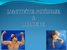 L activité physique et le diabète