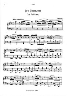 Partition Fantasia, I puritani, Melodramma serio in tre atti, Bellini, Vincenzo