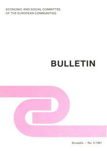 BULLETIN. No. 5/1981
