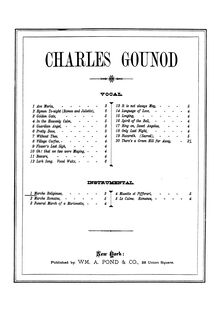 Partition complète, Marche religieuse, Gounod, Charles