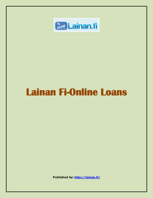 Lainan Fi-Online Loans