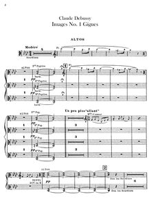 Partition altos, Images, Debussy, Claude par Claude Debussy
