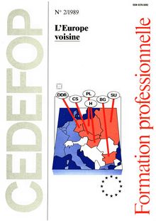 L Europe voisine N° 2/1989