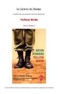 Extrait de "Yellow birds" - Kevin Powers