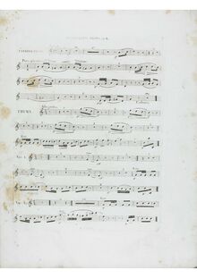 Partition clarinette 1 (B♭), Variations on  La Ci Darem la Mano 