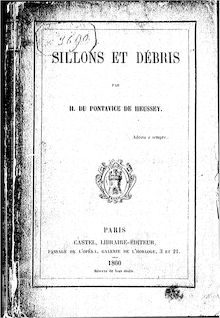 Sillons et débris / par H. Du Pontavice de Heussey