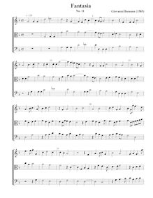 Partition Fantasia No.4 – partition complète, Fantasie per cantar et sonar con ogni sorte d’istrumenti