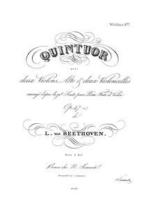 Partition violon 2, violon Sonata No.9, Op.47, Kreutzer Sonata, A Major