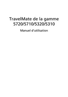 Notice Ordinateur portable Acer  TravelMate 5710