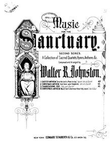 Partition complète, Thanksgiving Ode, F minor, Johnston, Walter Russel