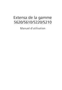 Notice Ordinateur portable Acer  Extensa 5210