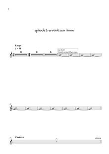 Partition trompette 1 (B♭), Concerto pour violoncelle & Doublebass