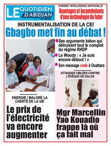 Le Quotidien d’Abidjan du 09/06/2023
