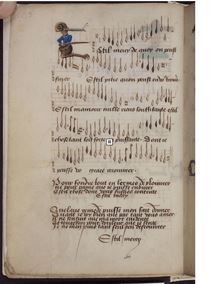 Partition Facsimile, pour Wolfenbüttel Chansonnier, Codex Guelf. 287 Extrav.