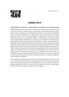HONDA CR-V