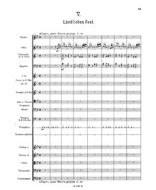 Partition mouvement V, Aus Thüringen, Thüringer Suite, B♭ major