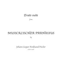 Partition Erato , Musicalischer Parnassus, Fischer, Johann Caspar Ferdinand