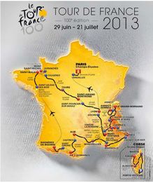 Tour de France : Parcours de la 100ième édition