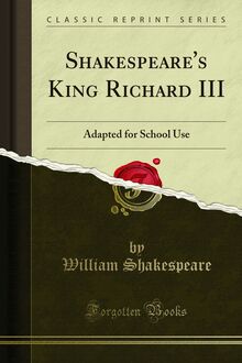Shakespeare s King Richard III