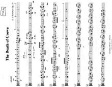 Partition altos, pour Death of Crowe, a minor, Robertson, Ernest John