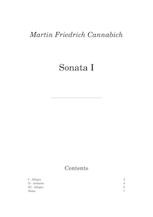 Partition aigu enregistrement , Sonate a Flauto Traversiere Solo e Basso Composte dal Sigr. Canaby Musico di S.A.E. Palatino del Reno.
