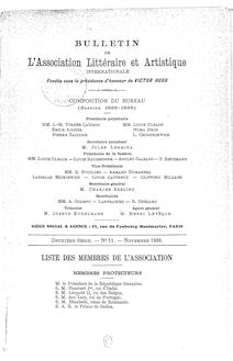 Compte rendu du Congrès de Venise, 15-22 septembre 1888