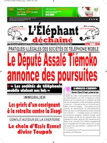 L’Éléphant Déchaîné n°726 - du 14 au 19 décembre 2021