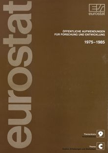 Öffentliche Aufwendungen für Forschung und Entwicklung 1975-1985