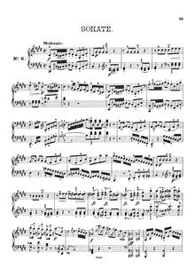 Partition complète, Piano Sonata No.36 en c sharp minor, Haydn, Joseph
