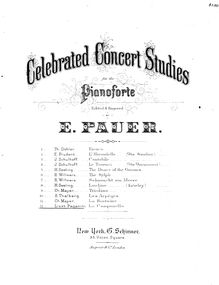 Partition complète (S.141/3), Grandes études de Paganini par Franz Liszt