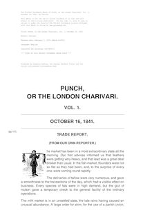 Punch, or the London Charivari, Volume 1, October 16, 1841
