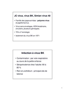 Infection à virus BK