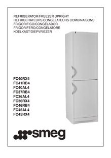 Notice Réfrigérateur SMEG  FC36AL4