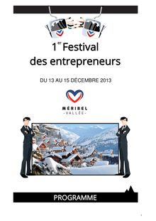 1er Festival  des entrepreneurs