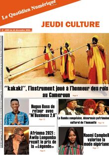 Le Quotidien Numérique d’Afrique n°1809 - du jeudi 16 décembre 2021