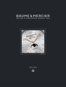 Catalogue Baume & Mercier 2013-2014