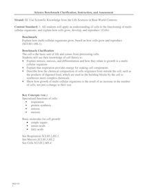 Science Benchmark Clarification, Instruction, and Assessment