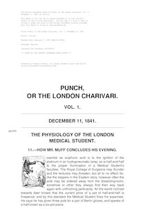 Punch, or the London Charivari, Volume 1, December 11, 1841