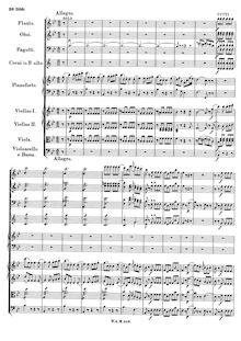Partition , Allegro, Piano Concerto No.15, B♭ major, Mozart, Wolfgang Amadeus par Wolfgang Amadeus Mozart