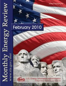 Monthly energy review   november 2009