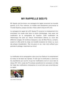 MV RAPPELLE SES F3