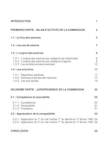 Rapport 2001 de la Commission de déontologie de la fonction publique territoriale