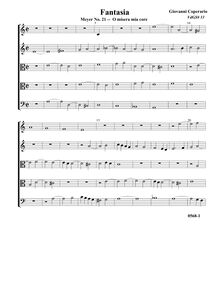 Partition complète (Tr A T T B), Fantasia pour 5 violes de gambe, RC 56